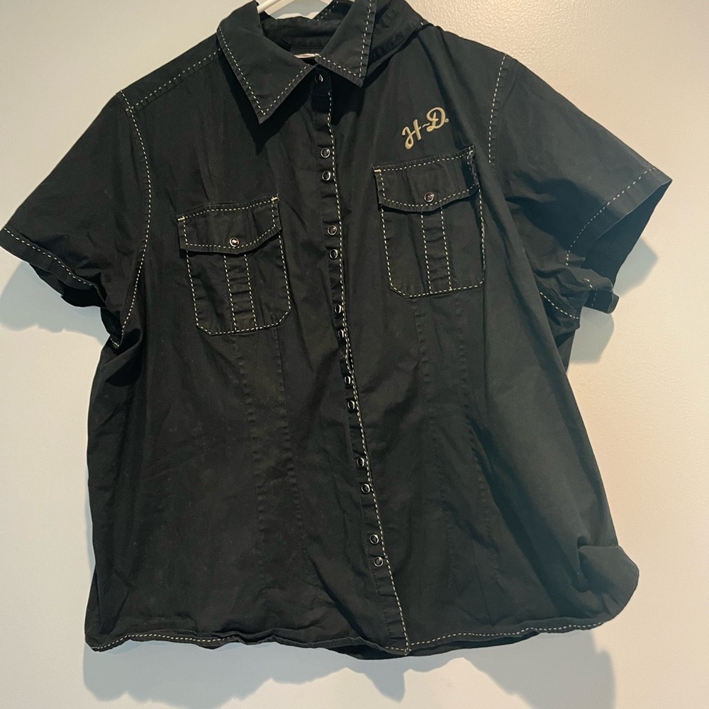 Harley-Davidson Black Short Sleeve Tee